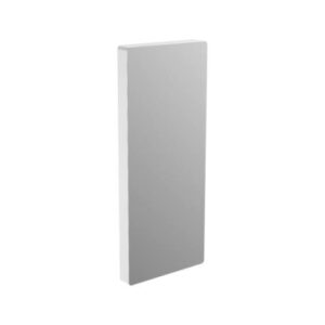 Cache pour profilé pour montage latéral gauche/droit, aluminium