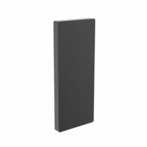 Cache pour profilé pour montage latéral gauche/droit, aluminium , RAL 9005