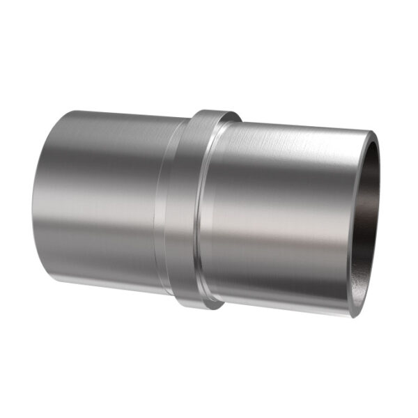 Raccord de tube avec barre centrale | pour tube Ø 42,4 x 2,0 mm | V2A | terre