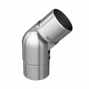 Raccord de tuyau | Pièce de jonction 90 - 180° | pour tube Ø 42,4 x 2,0 mm | V2A | terre